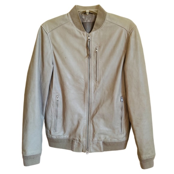 All Saints Other - Men’s All Saints MIKO bomber leather zip jacket
